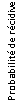 Zone de Texte: Probabilité de récidive