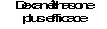 Dexaméthasone
plus efficace
